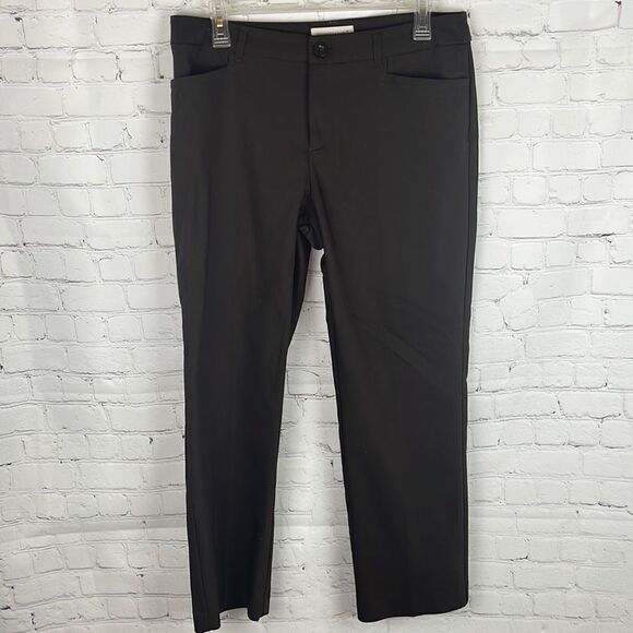 Christopher & Banks Brown Bootcut Pants Size 8 SHORT - Picture 1 of 9